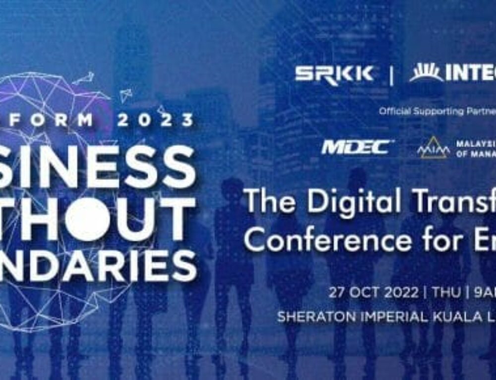 TRANSFORM 2022 is a virtual digital transformation conference organised